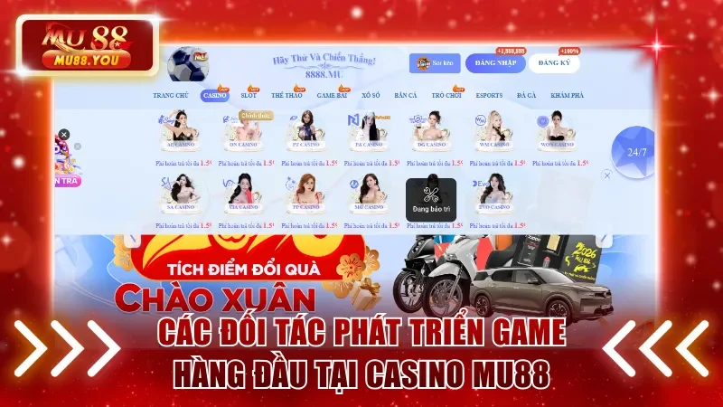 Các đối tác phát triển game hàng đầu tại chuyên mục 