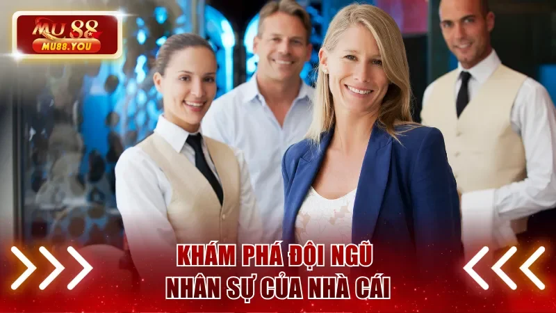 Khám phá đội ngũ nhân sự của nhà cái